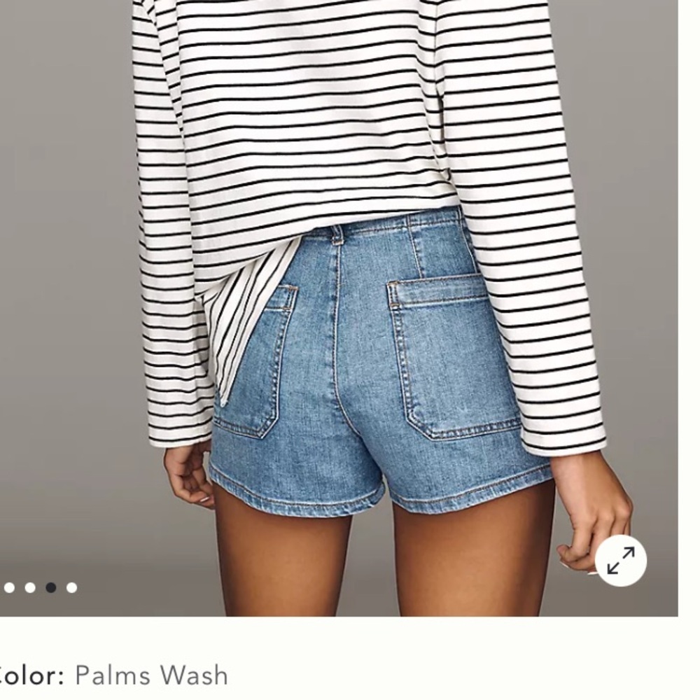 Anthropologie Maeve Colette Short in Palms Wash - Picture 2 of 10